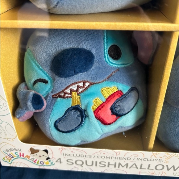 Disney Stitch and Angel 4-Pack 5” Squishmallows Jazwares - Picture 4 of 12